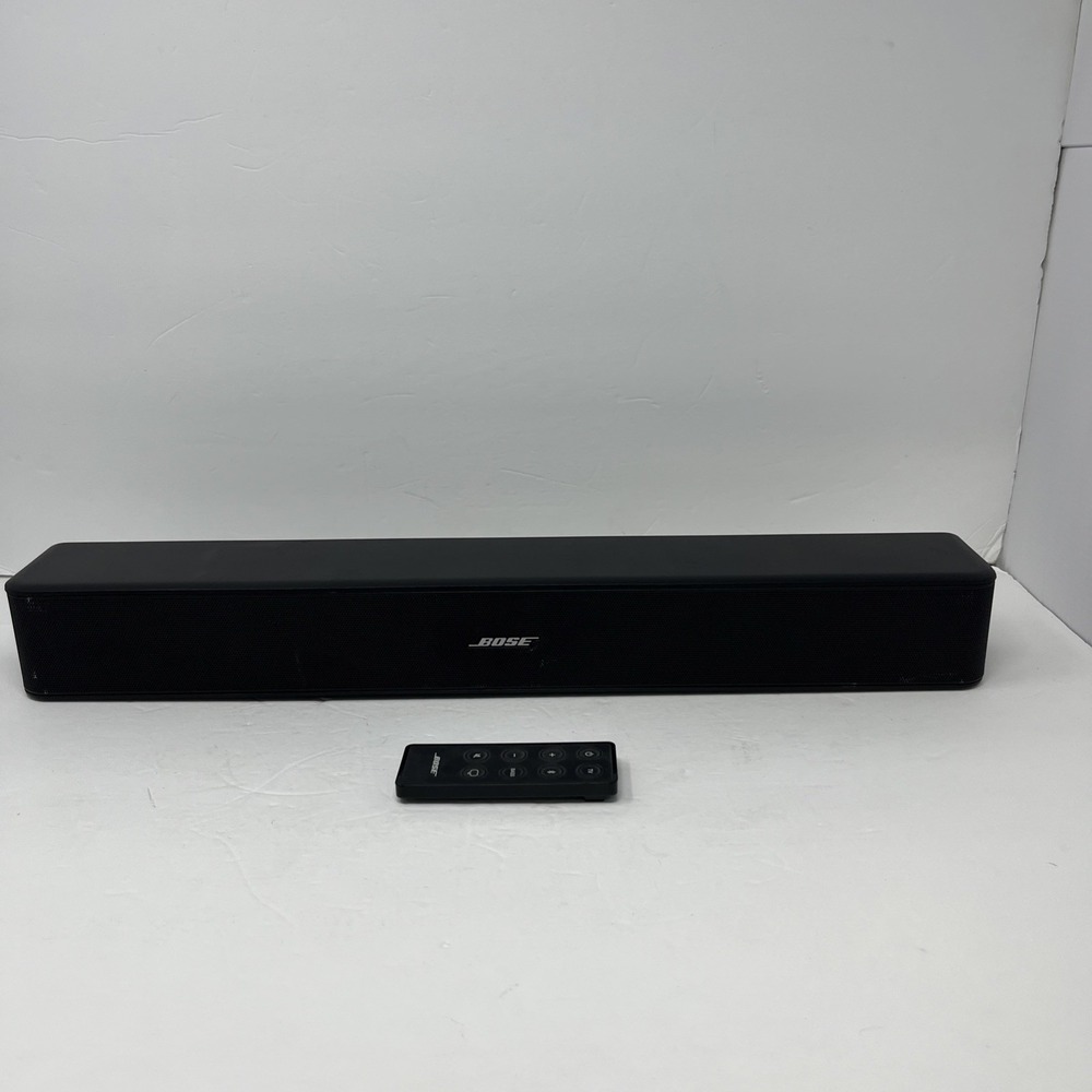 Bose Solo TV Speaker Soundbar - Black No Power Cord
